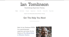 Desktop Screenshot of iantomlinson.co.uk